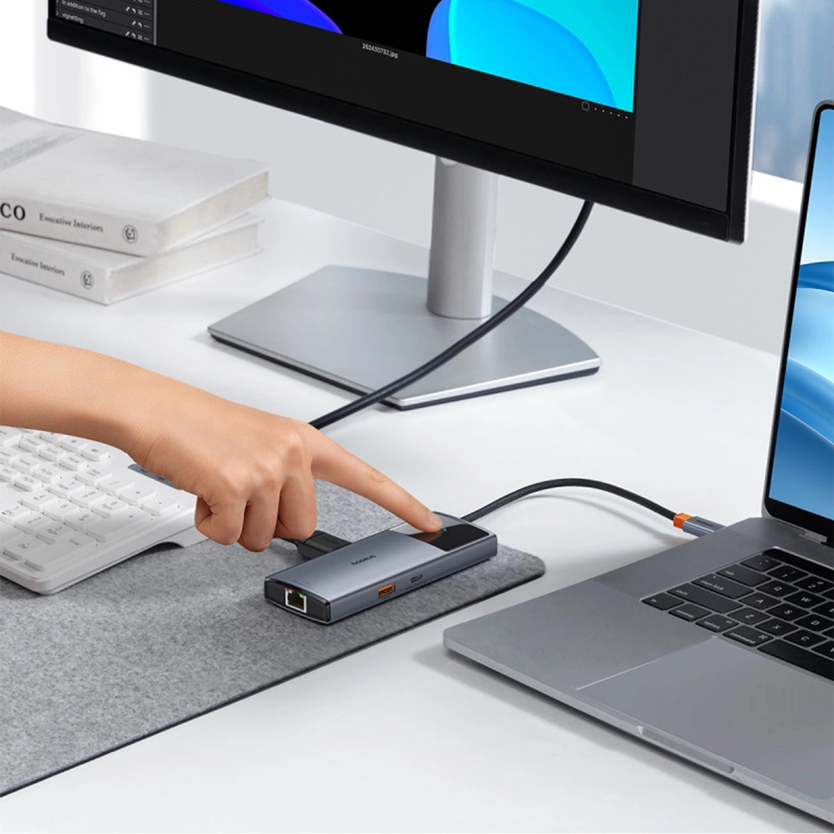 Baseus 6-in-1 Laptop USB-C Hub