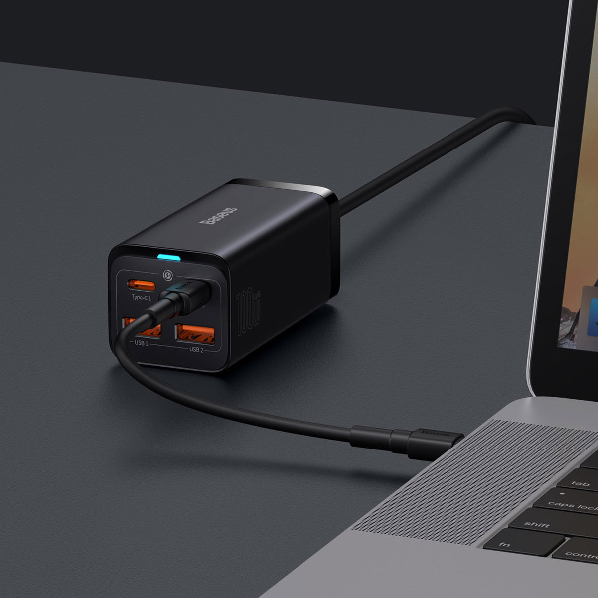 Baseus GaN3 Pro 4 Ports Desktop Charger 100W