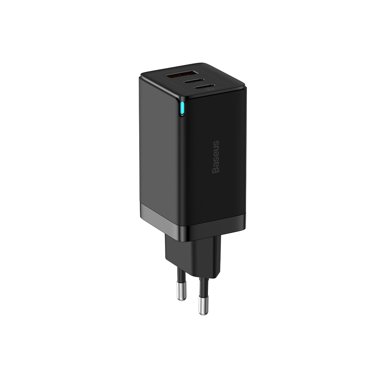 Baseus GaN5 Pro 3 Ports Fast Charger 65W Black