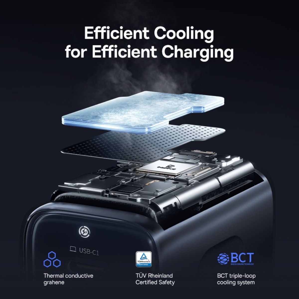 Baseus PicoGo AE11 Fast Charger 2C+U 67W