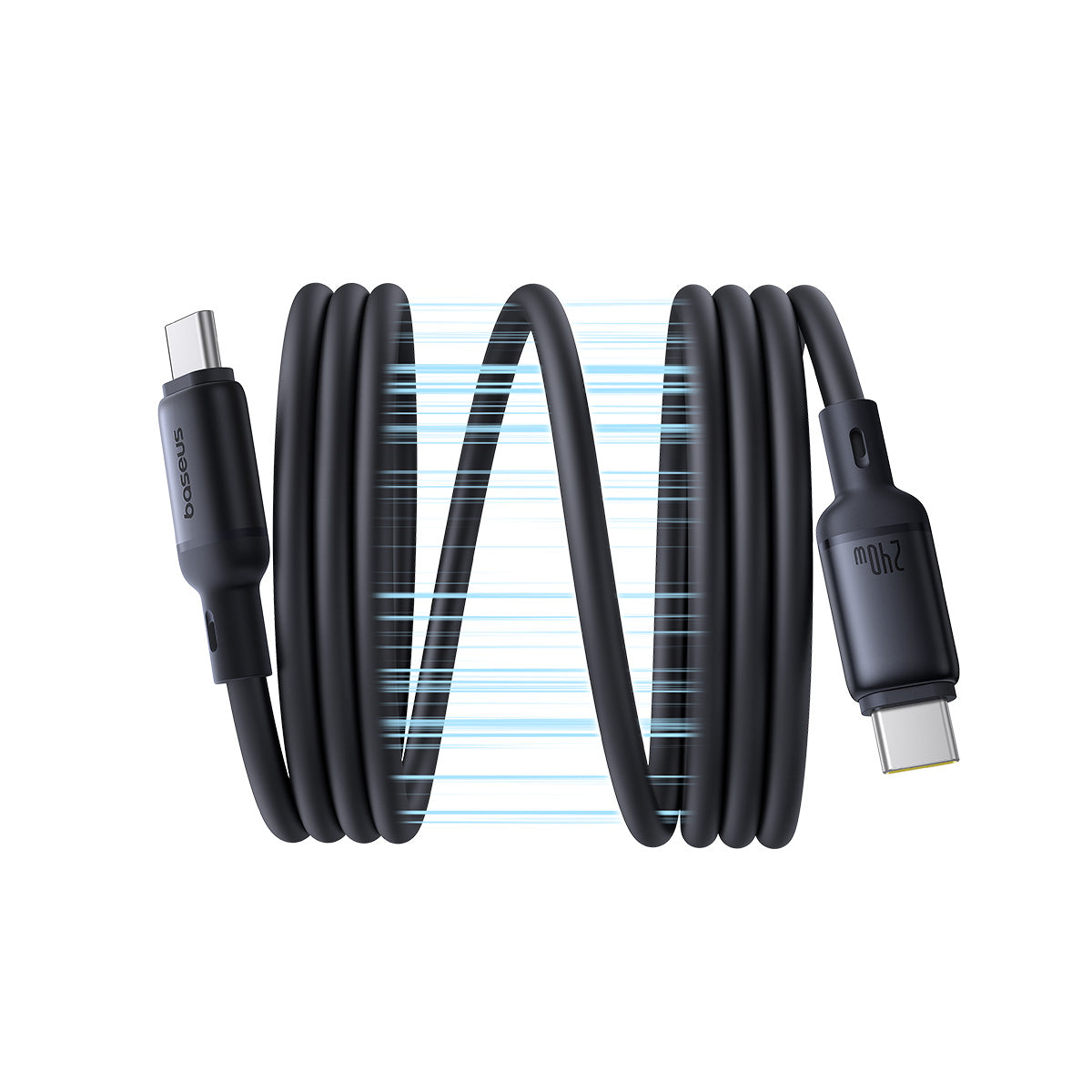 Baseus PicoGo Magnetic USB-C to USB-C Cable 240W Black
