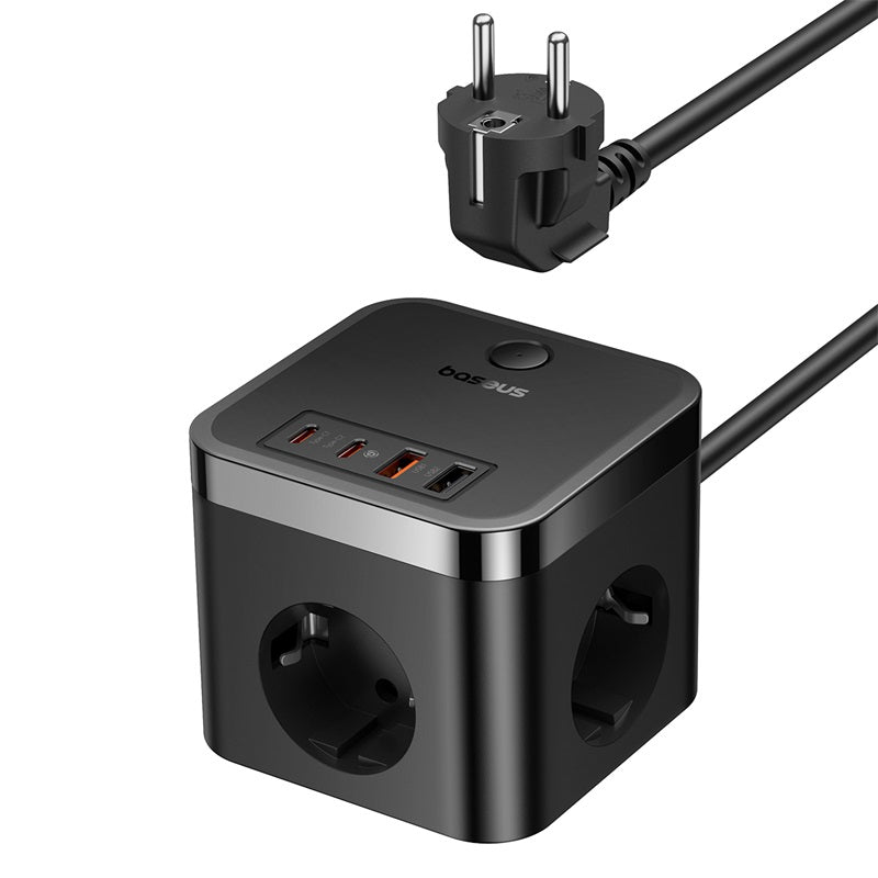 Baseus PowerCombo Cube 7-Ports Power Strip 30W