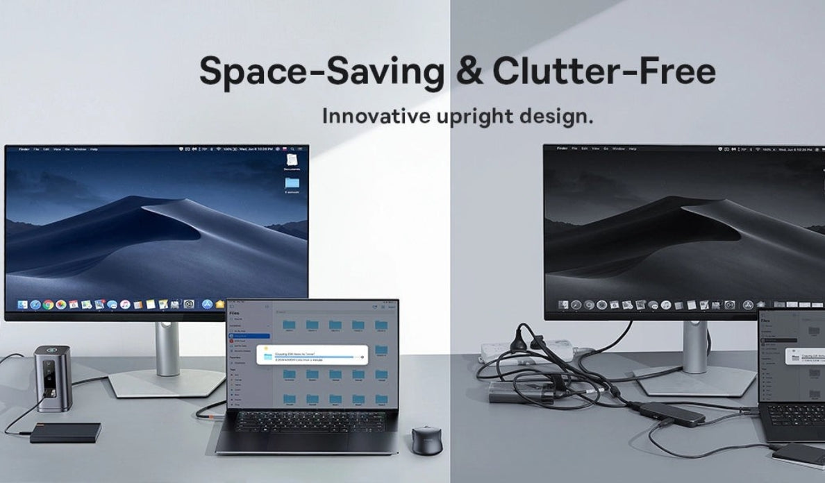 Vertical Laptop Docking Station Tech: Stopping Heat and Clutter