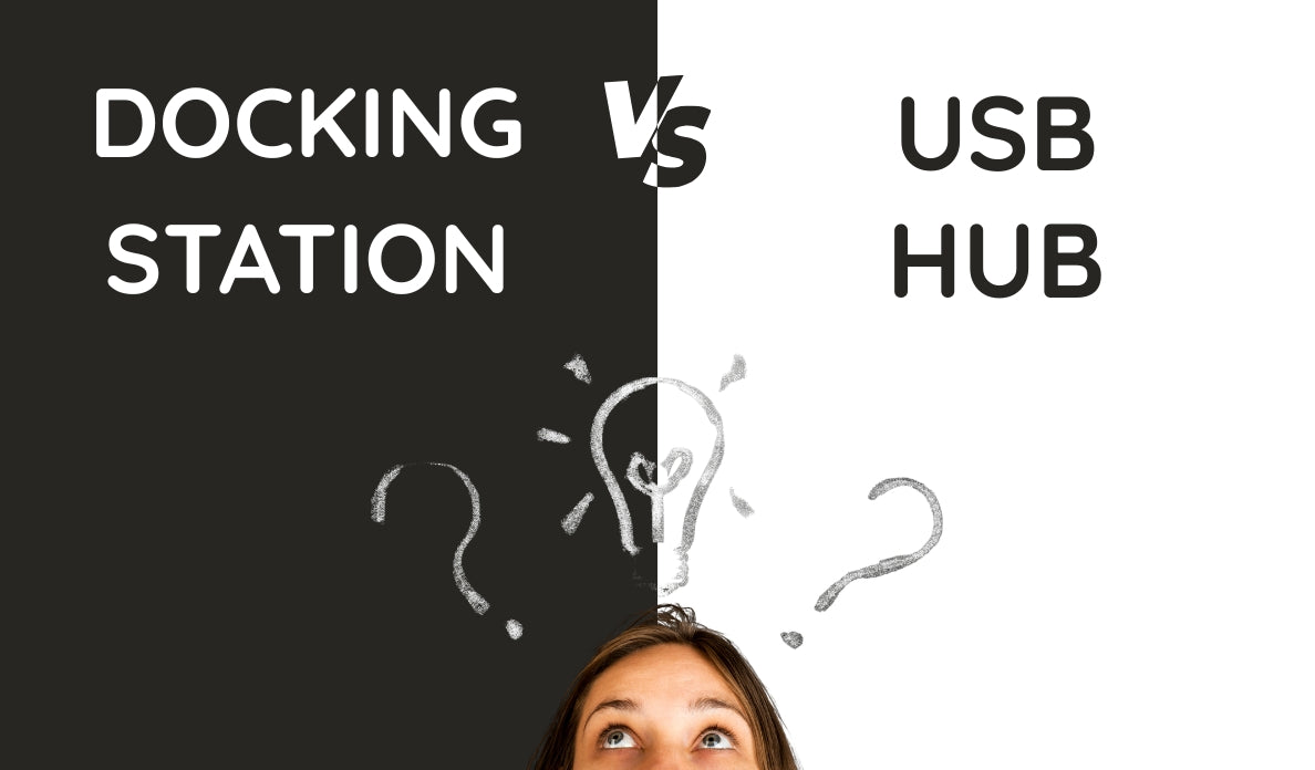 Laptop Docking Station vs USB Hub