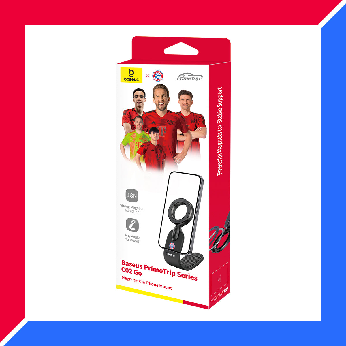 Baseus FC Bayern PrimeTrip C02 Go Magnetische Auto-Handyhalterung