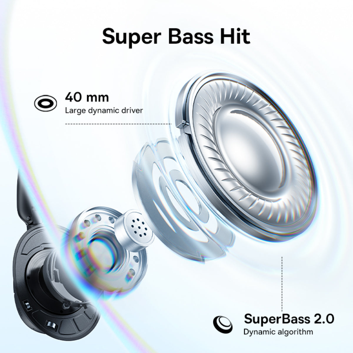Baseus Bass BH1 NC Lite Wireless Headphones