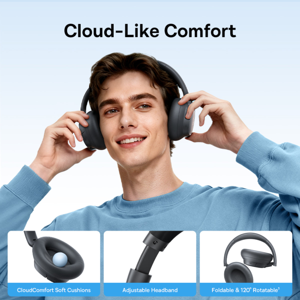 Baseus Bass BH1 NC Lite Wireless Headphones