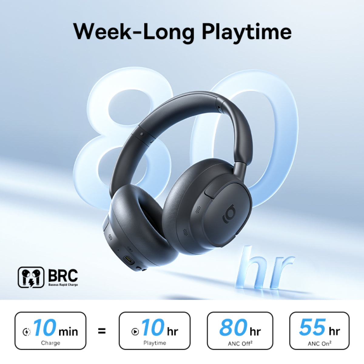 Baseus Bass BH1 NC Lite Wireless Headphones