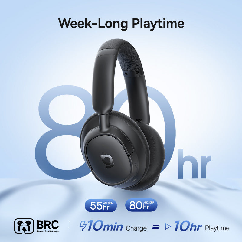 Baseus Bass EH10 NC Wireless Noise Cancelling Headphones