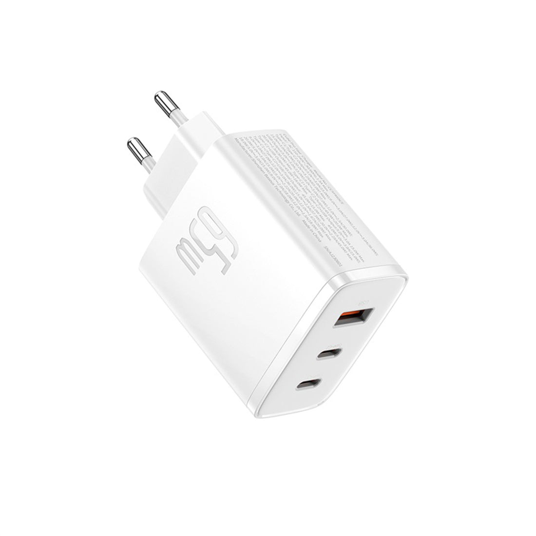 Baseus Cube Pro 3 Ports Fast Charger 65W