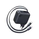 Baseus EnerCore CJ21 Fast Charger with Dual Retractable Cables 3C 67W