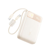 Baseus EnerFill FC11 Power Bank with Cables 20000mAh 45W Beige