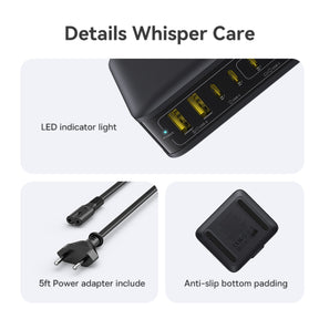 Baseus EnerFill FH21 Desktop Charging Station 4C+2U 120W