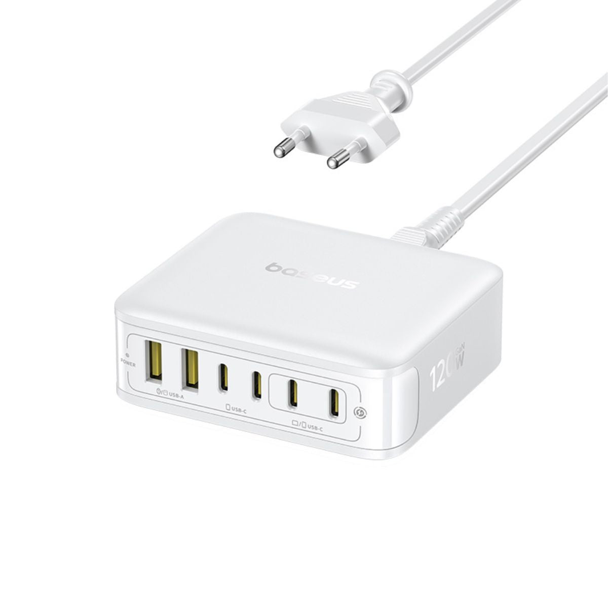 Baseus EnerFill FH21 Desktop Charging Station 4C+2U 120W White