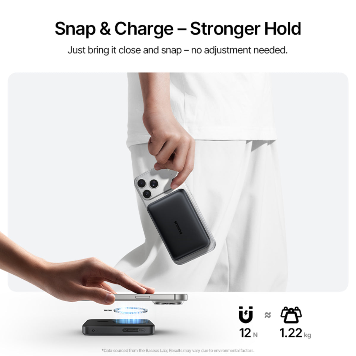Baseus EnerFill FM21 Qi2.2 Magnetic Power Bank 10000mAh 45W
