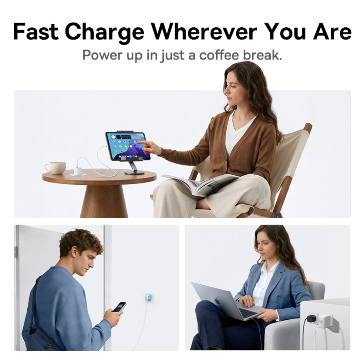 Baseus EnerFill FN22 GaN6 Fast Charger 45W