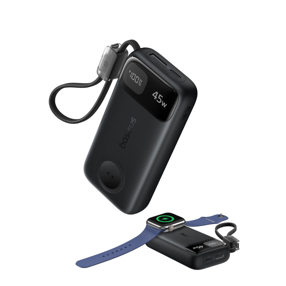 Baseus EnerFill FT31 Power Bank with Smartwatch Wireless Charging 10000mAh 45W