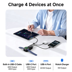 Baseus EnerFill FT31 Power Bank with Smartwatch Wireless Charging 10000mAh 45W