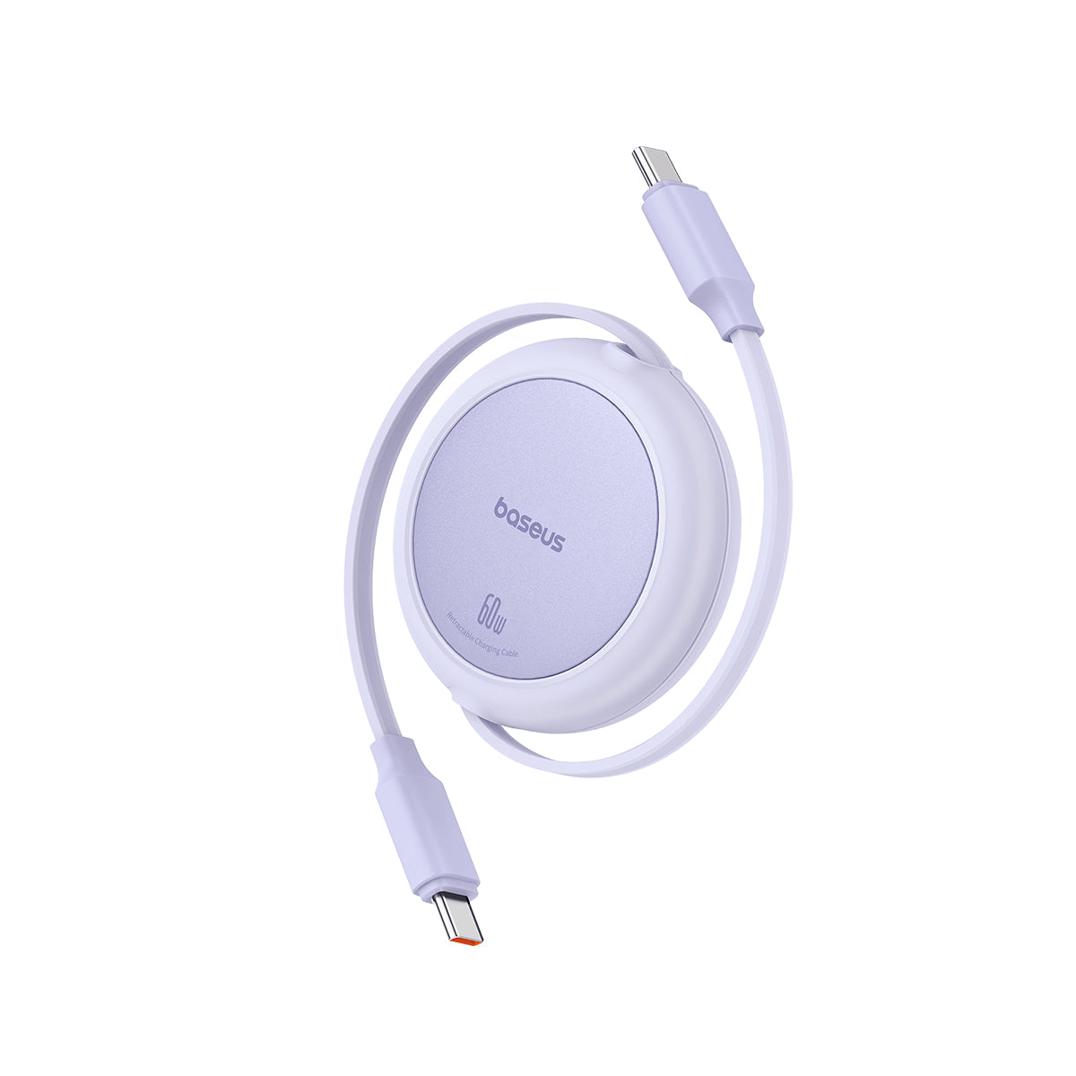 Baseus Free2Pull Mini Retractable USB-C Cable 60W Purple