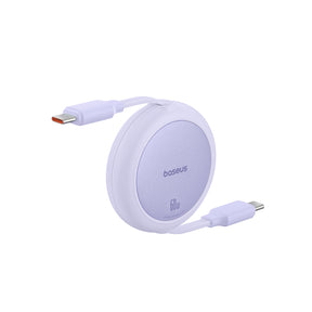 Baseus Free2Pull Mini Retractable USB-C Cable 60W Purple
