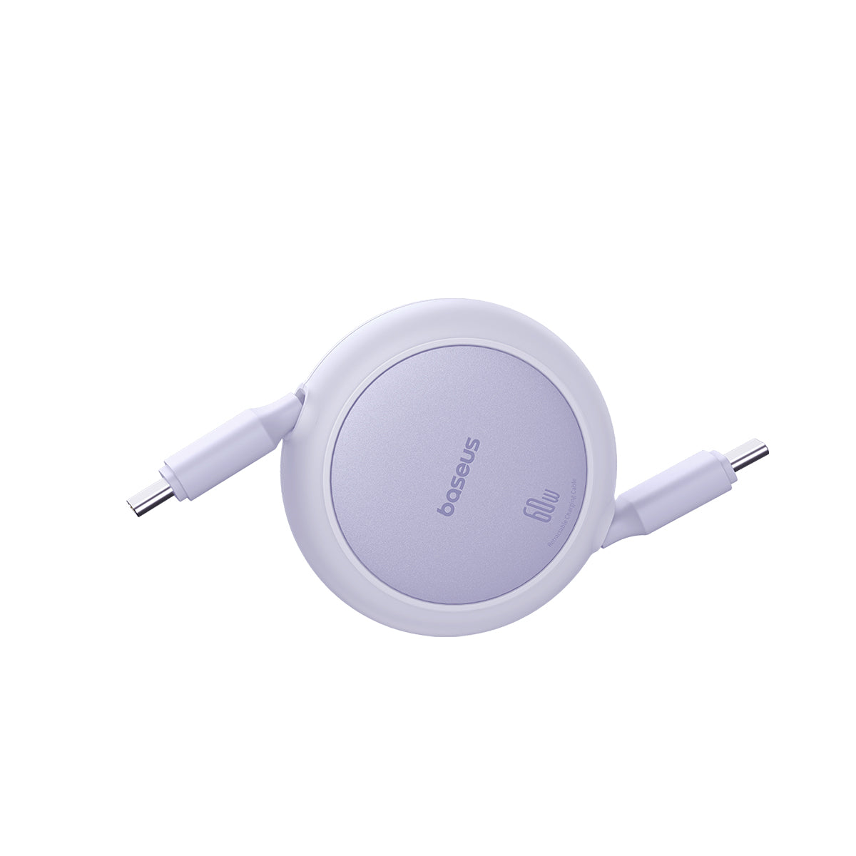 Baseus Free2Pull Mini Retractable USB-C Cable 60W Purple