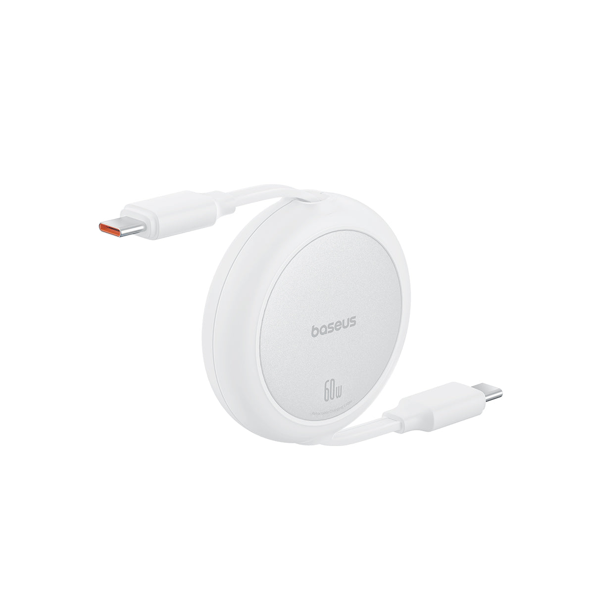 Baseus Free2Pull Mini Retractable USB-C Cable 60W White