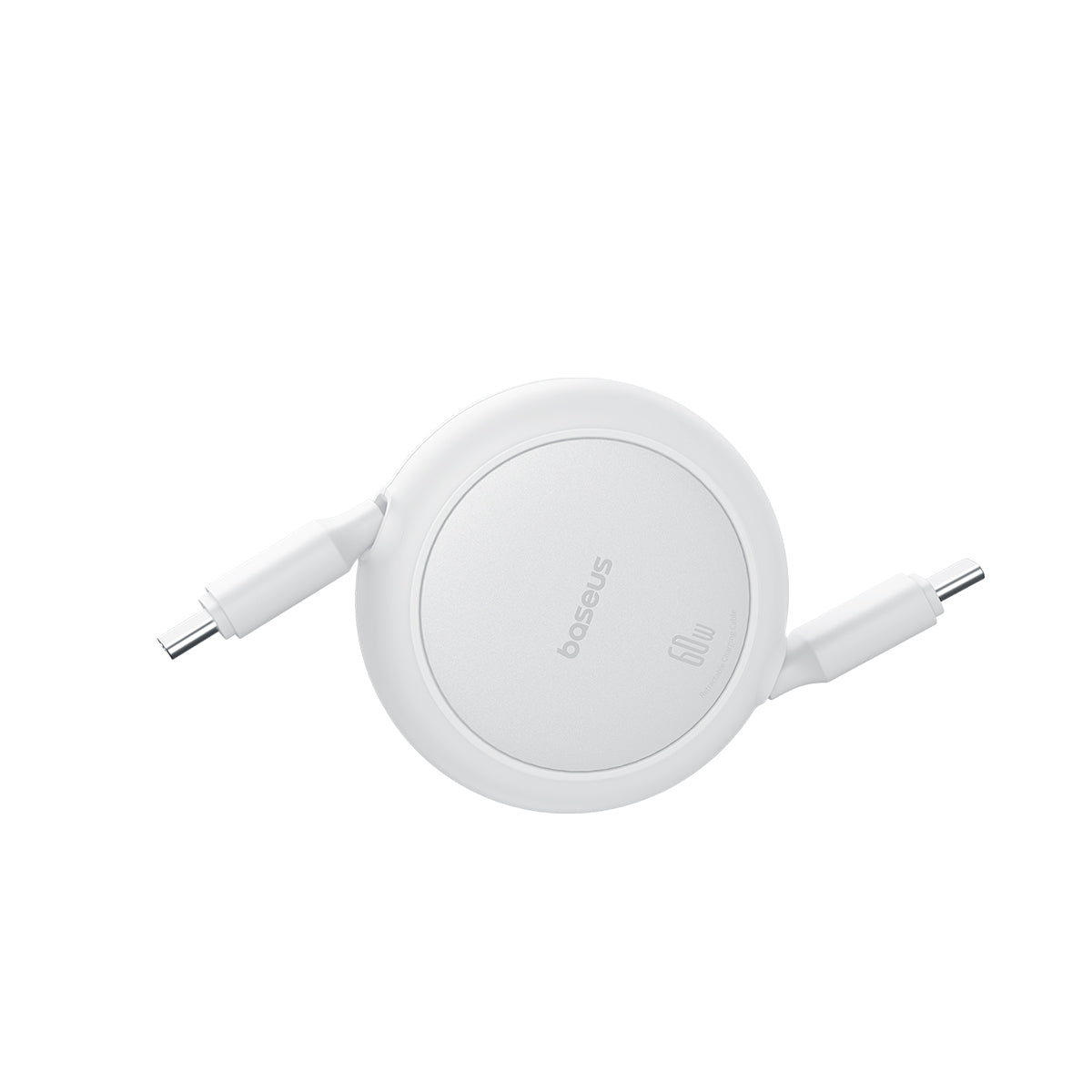 Baseus Free2Pull Mini Retractable USB-C Cable 60W White