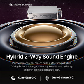 Baseus Inspire XC1 Open-Ear Ohrhörer Dark Cherry Edition