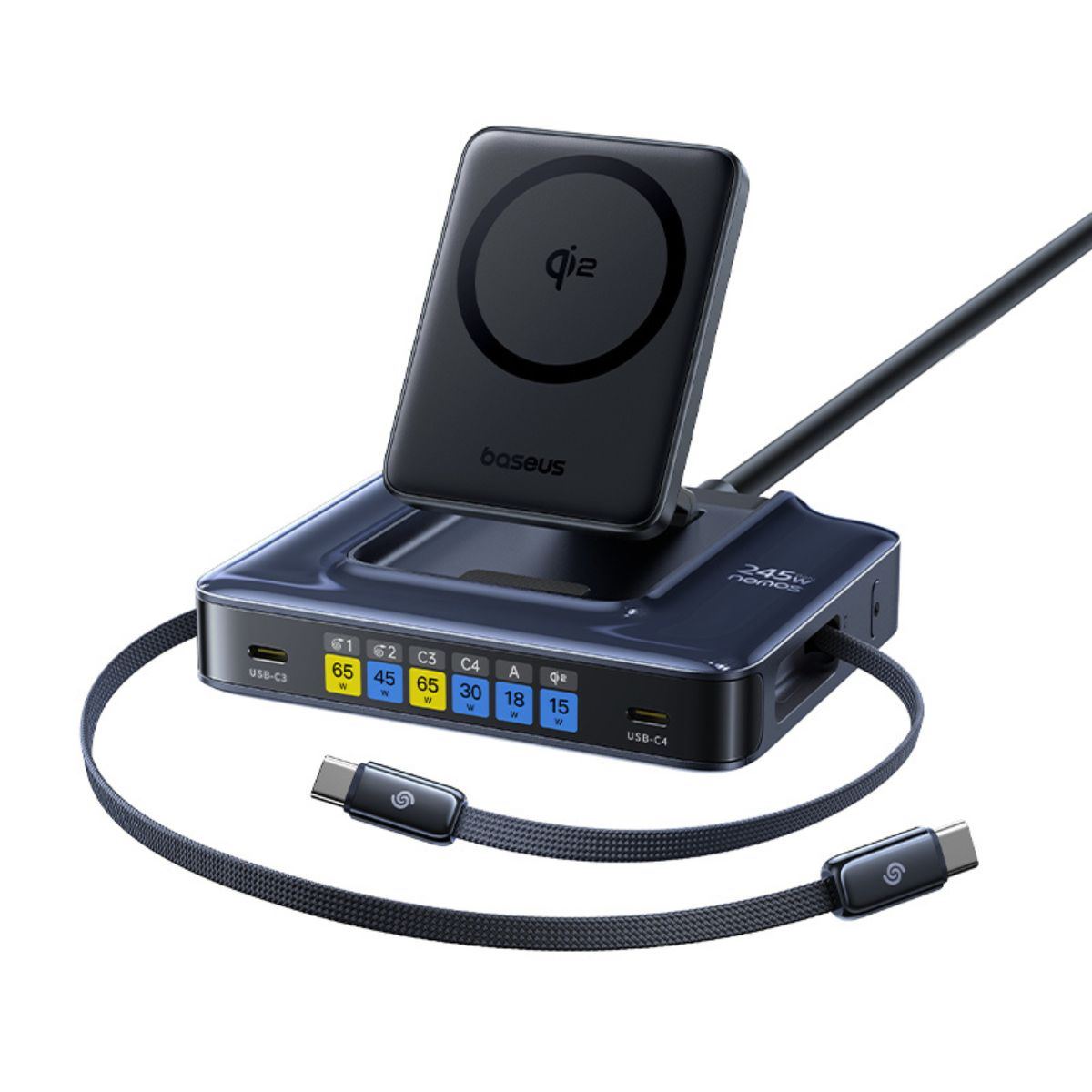 Baseus Nomos NH21 6-in-1 Desktop Charging Station 245W