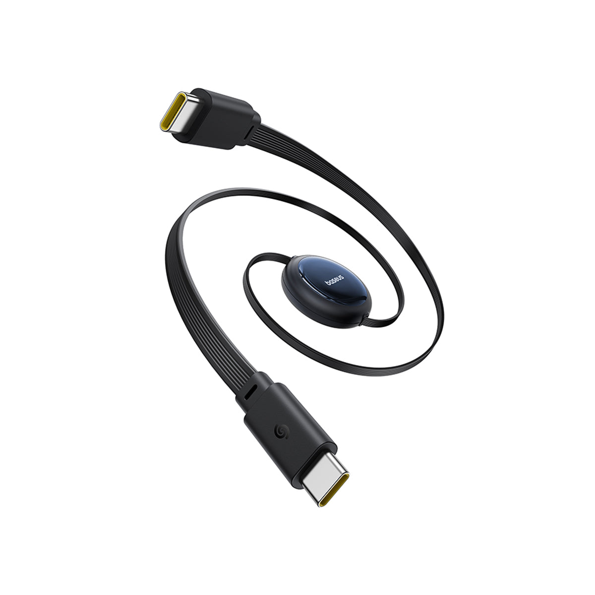 Baseus Nomos retractable USB-C Cable 100W 1.5M Side