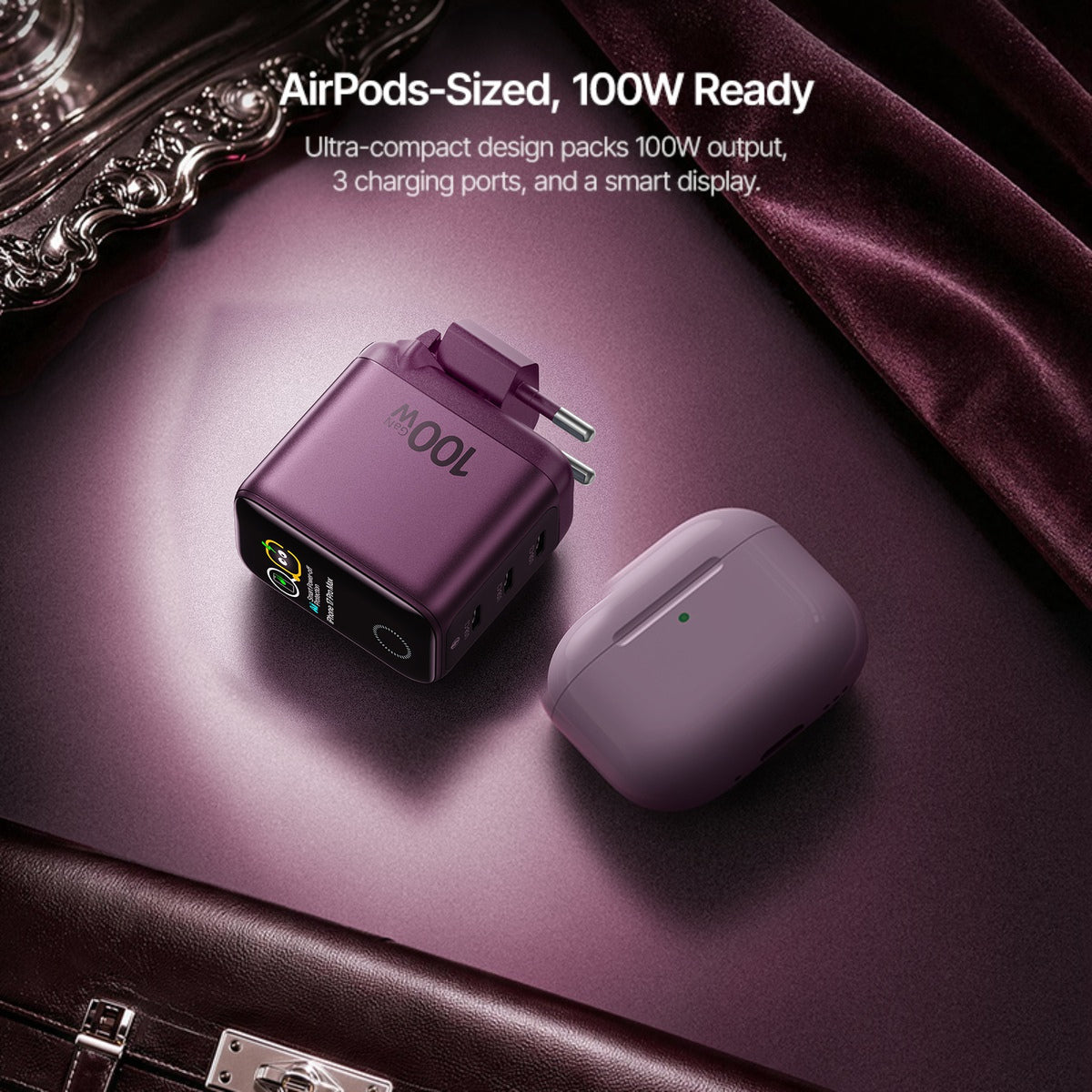 Baseus PicoGo Pro AH22 Digital Display Fast Charger 3C 100W