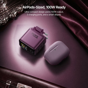 Baseus PicoGo Pro AH22 Digital Display Fast Charger 3C 100W