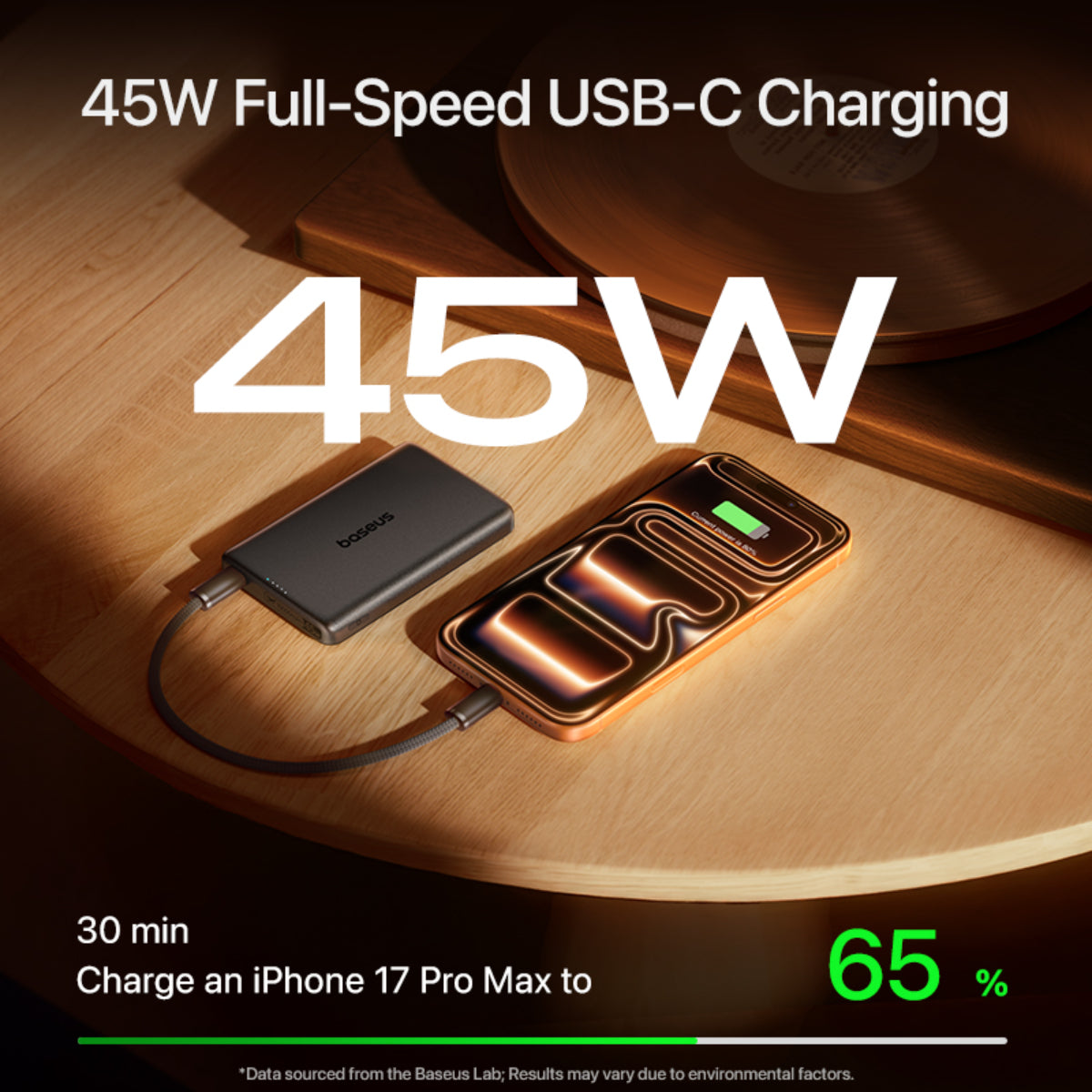 Baseus PicoGo AM52 Qi2.2 Magnetic Power Bank 10000mAh 25W