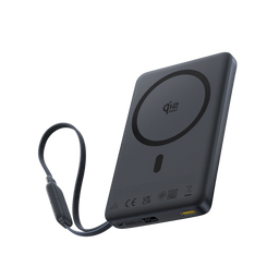 Baseus PicoGo AM52 Qi2.2 Magnetic Power Bank with Built-in Cable 10000mAh 45W - image 1