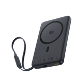Baseus PicoGo AM52 Qi2.2 Magnetic Power Bank with Built-in Cable 10000mAh 45W With Built-in Cable