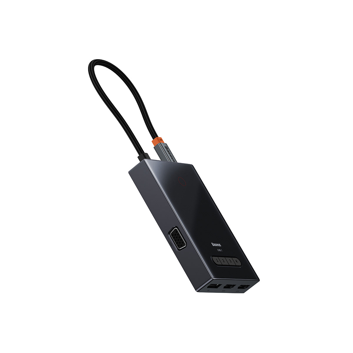 Baseus PioneerJoy 8-in-1 4 Display USB-C Hub side