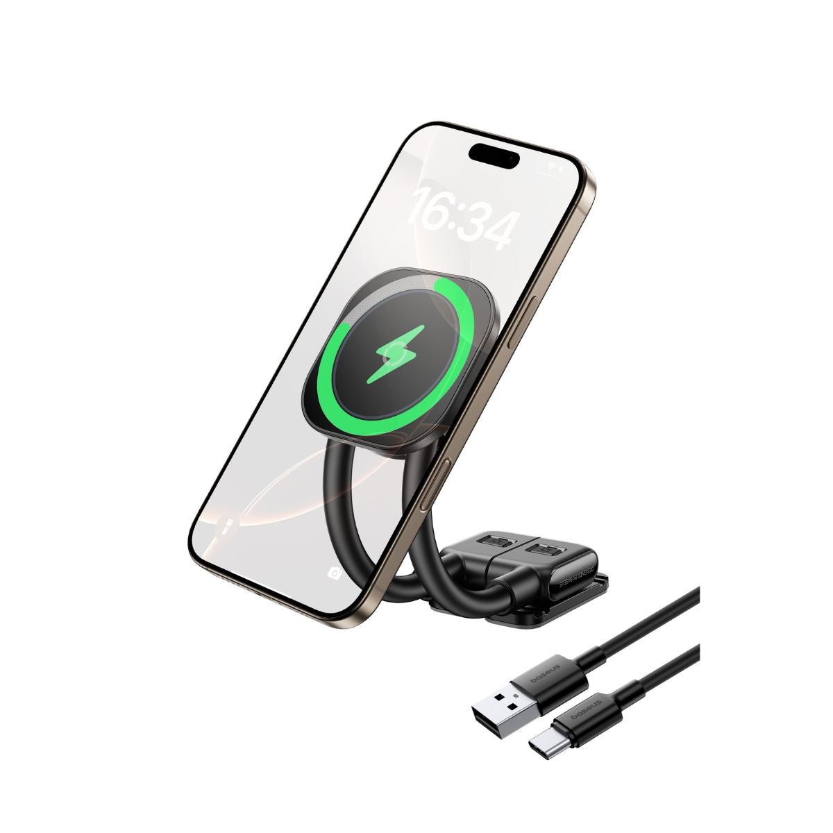 Baseus PrimeTrip C03sPro Magnetic Wireless Car Charger Mount