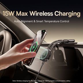 Baseus PrimeTrip C03sPro Magnetic Wireless Car Charger Mount