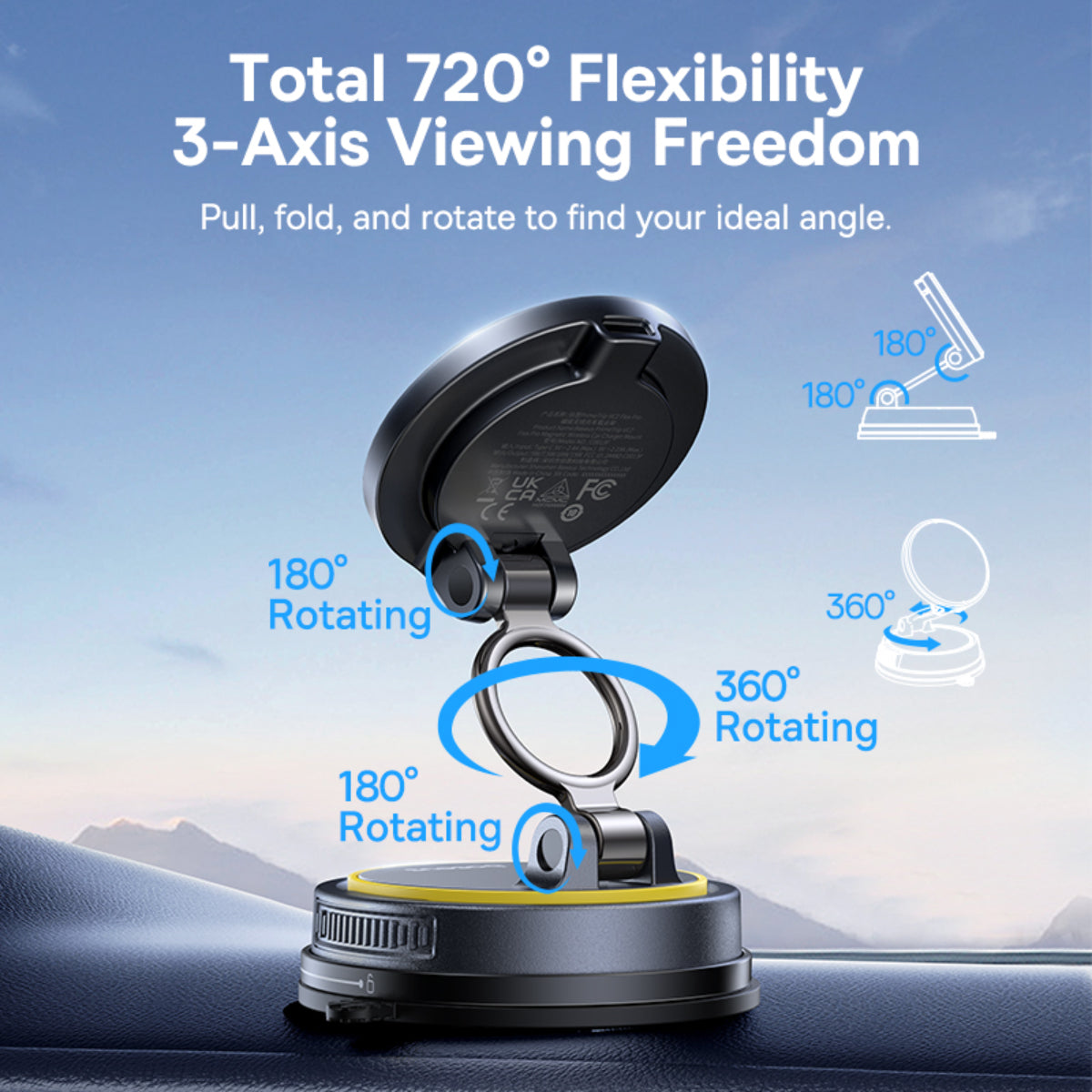 Baseus PrimeTrip VC2 Flex Pro Magnetic Car Charger