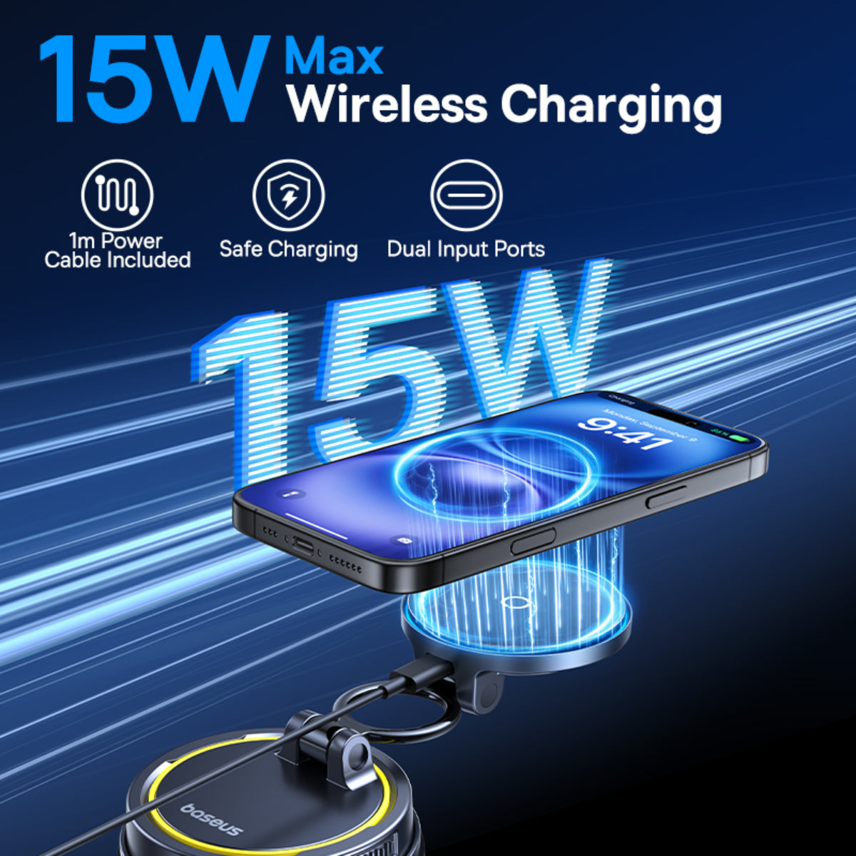 Baseus PrimeTrip VC2 Flex Pro Magnetic Car Charger