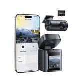 Baseus PrimeTrip VD1 Pro Dash Cam Lithium Battery 4K+1080p 32GB
