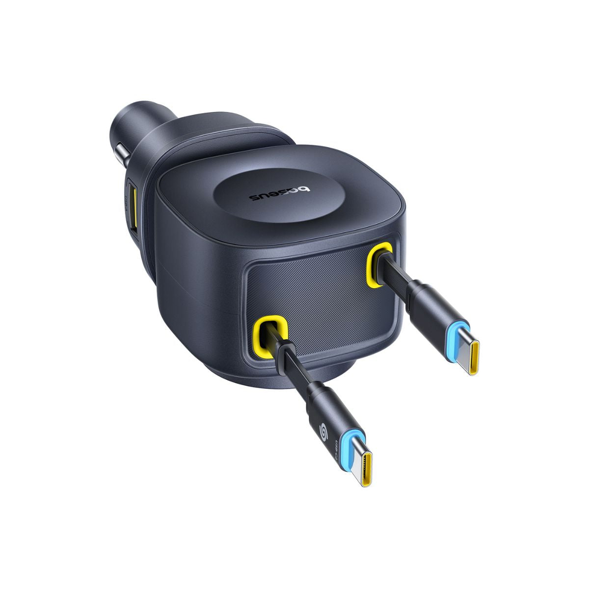 Baseus PrimeTrip VR2 Max Car Charger with Retractable Cable 3C+U 163W