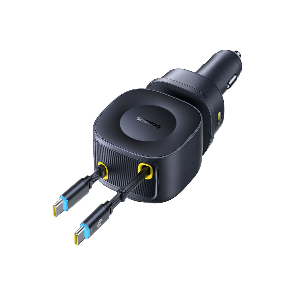 Baseus PrimeTrip VR2 Max Car Charger with Retractable Cable 3C+U 163W