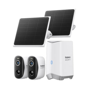 Baseus N1 Outdoor Security Camera 2-Cam Kit Solar Panel EU Plug