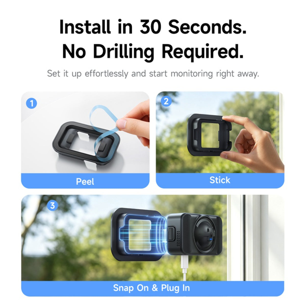 Baseus Security PrimeSentinel W1 Window 4K Camera