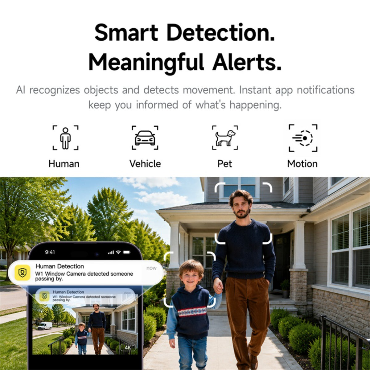Baseus Security PrimeSentinel W1 Window 4K Camera