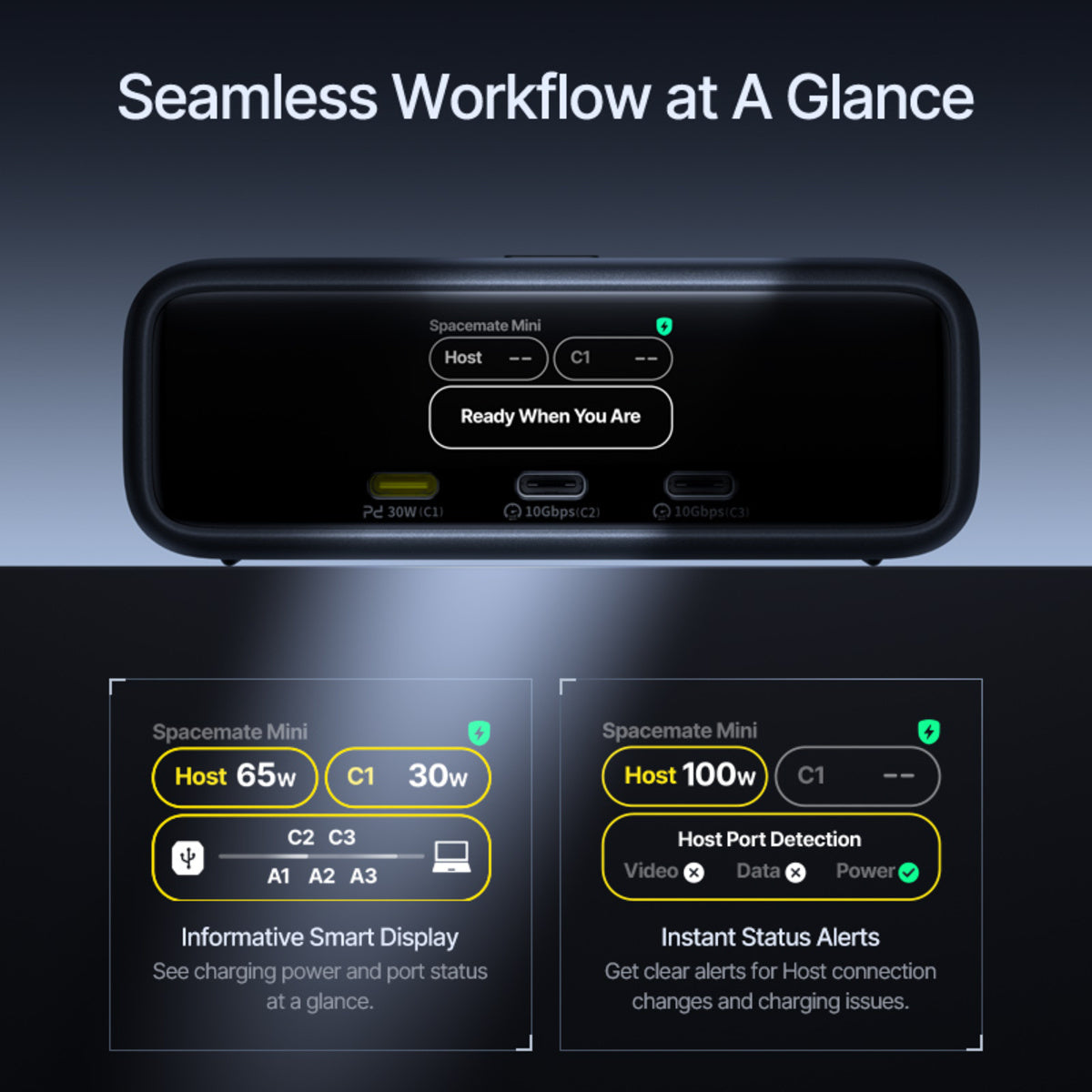 Baseus Spacemate RD1 Mini 10-in-1 (WIN) Docking Station