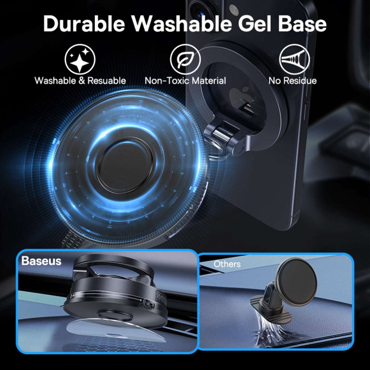 Baseus VC2 Flex Magnetic Car Mount