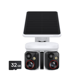 Baseus Security X1 Pro Outdoor Dual Camera EU With 32GB SD Card 1-Pack
