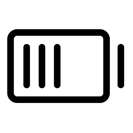 100-Hour Battery Life